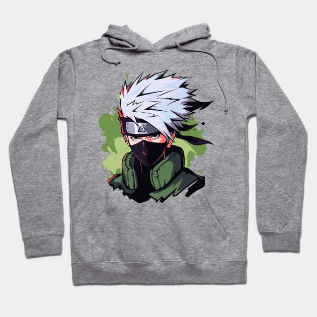 kakashi Hoodie by sample the dragon